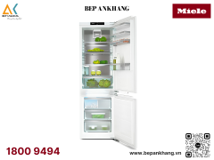 Tủ lạnh âm tường Miele 2 ngăn - ngăn đá dưới - KFN 7785C